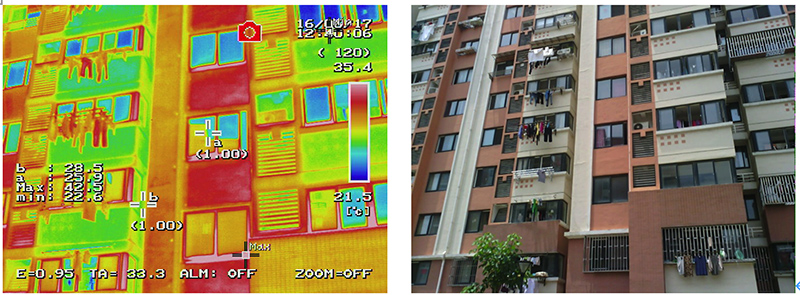 外墻空鼓紅外檢測服務